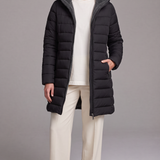Wodoodporna kurtka pikowana z polarową podszewką