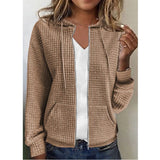 Top z kieszeniami sweter casualowy dla kobiet