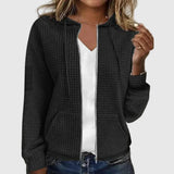 Top z kieszeniami sweter casualowy dla kobiet