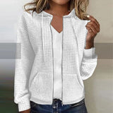 Top z kieszeniami sweter casualowy dla kobiet