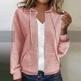 Top z kieszeniami sweter casualowy dla kobiet
