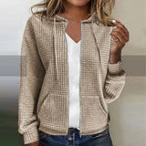 Top z kieszeniami sweter casualowy dla kobiet
