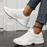Sneakersy z kolorowym blokiem dla kobiet
