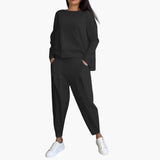 Zestaw damski z bluzką oversize