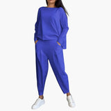 Zestaw damski z bluzką oversize