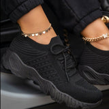 Sneakersy damskie dziane sportowe buty dla kobiet